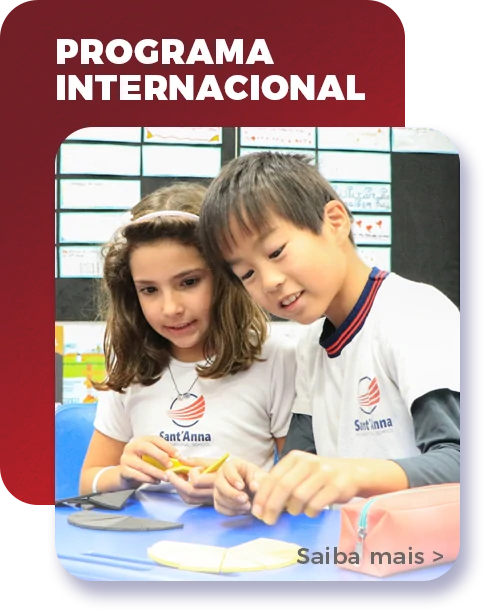 card sobre o programa internacional