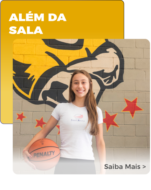 card sobre as atividades além sala