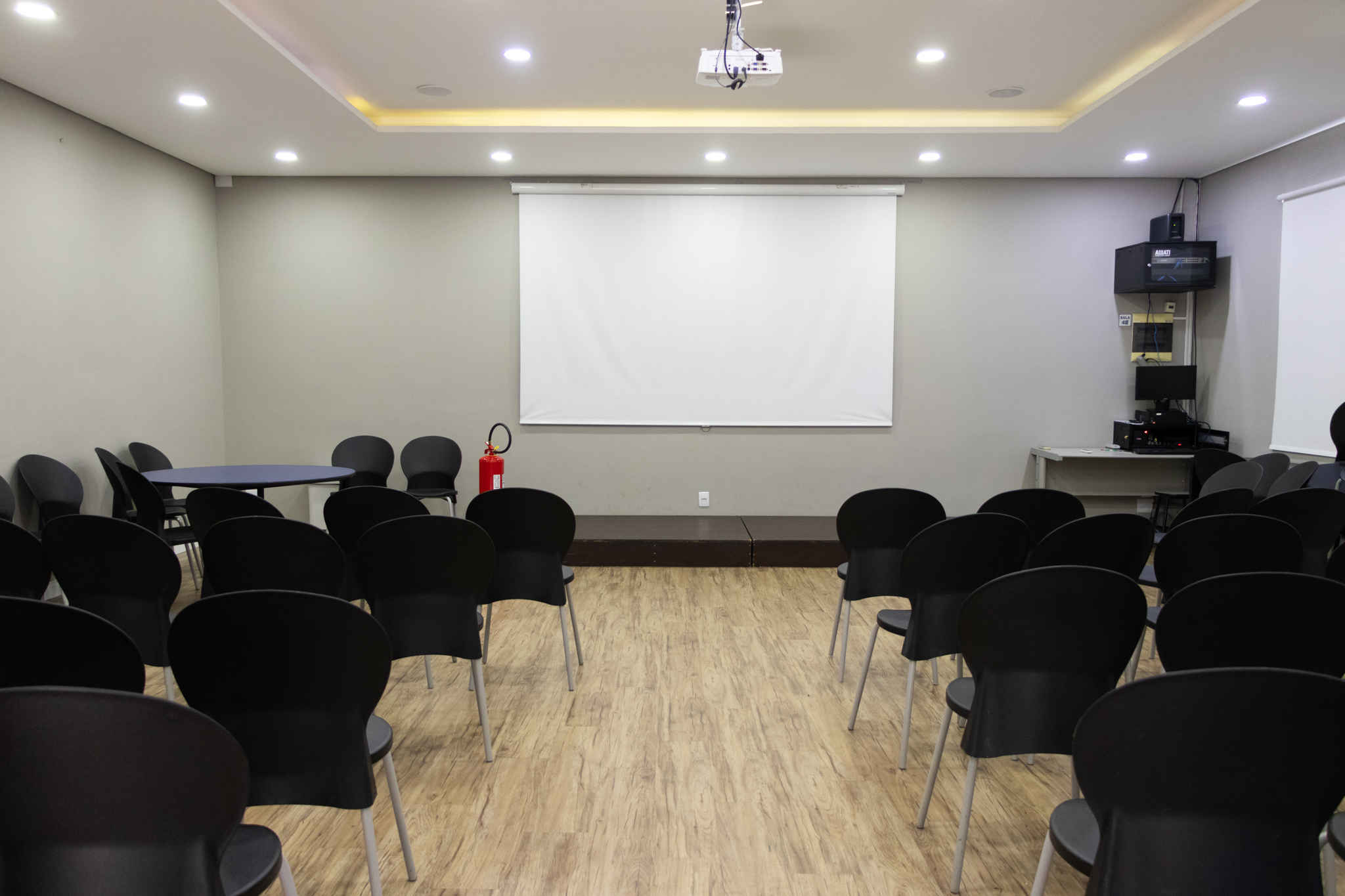 Modern auditorium for events and presentations