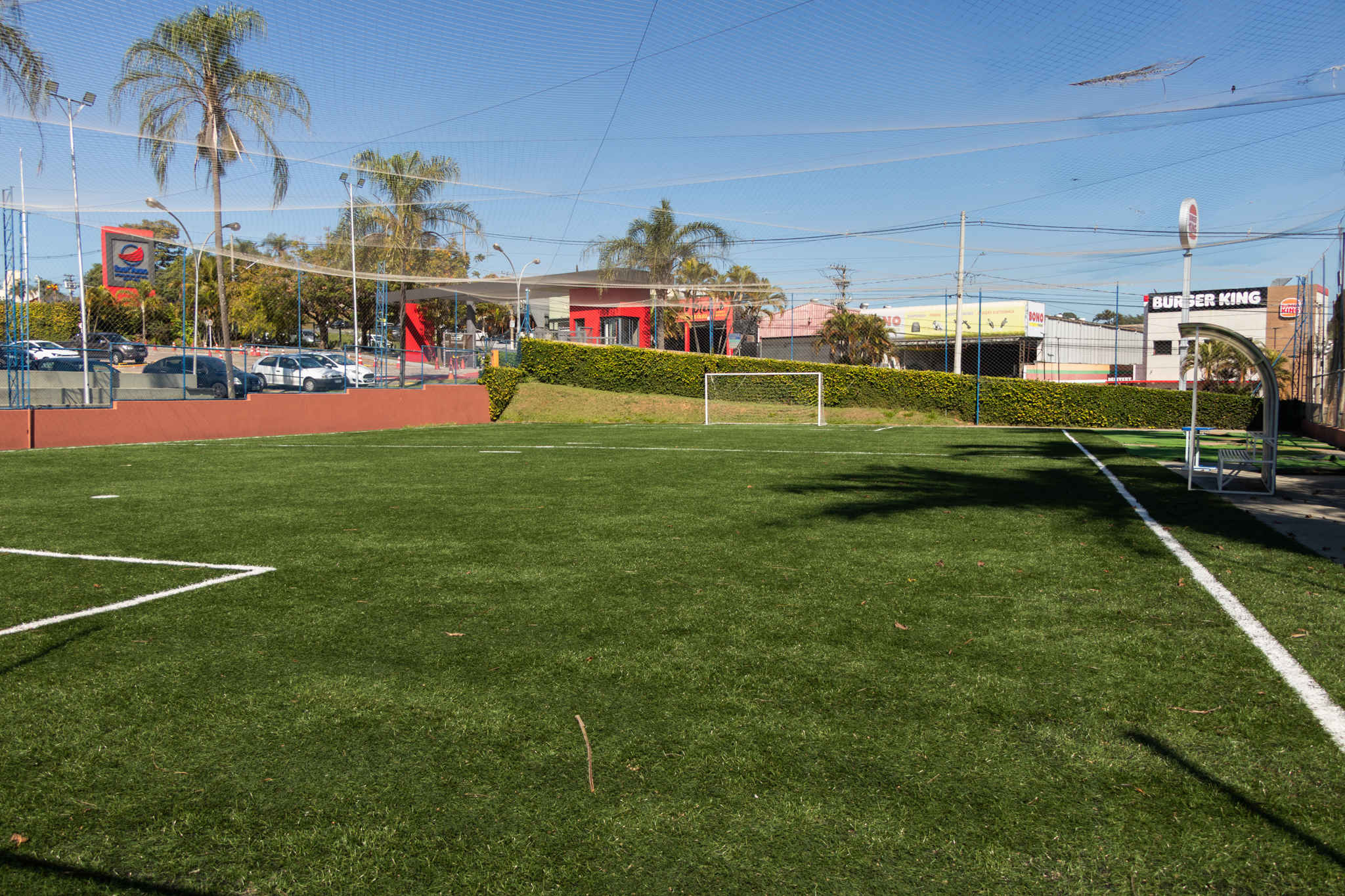 Soccer field with full facilities