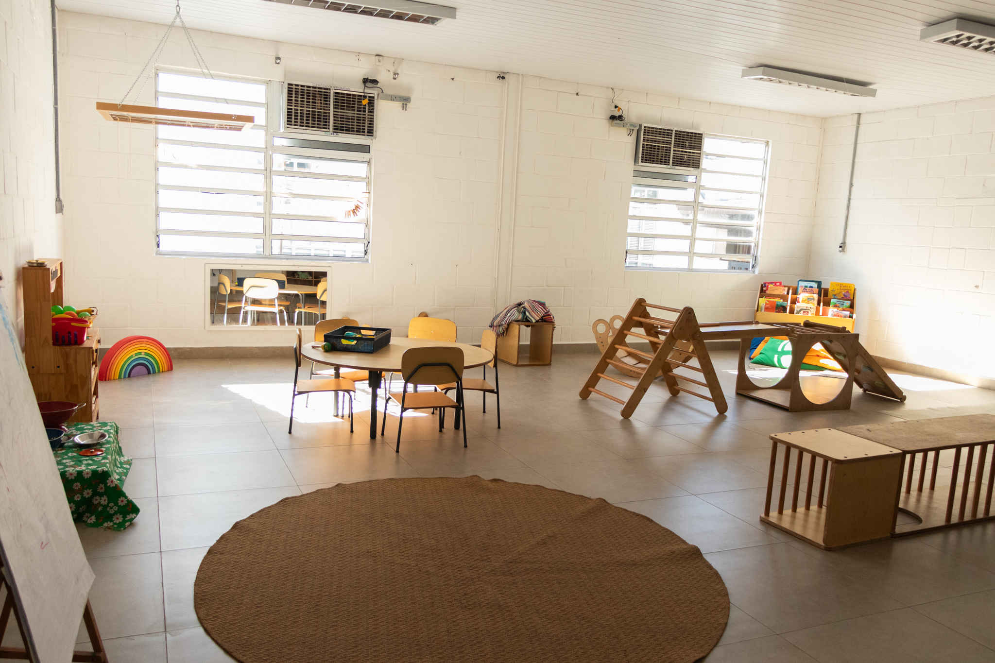 Baby room designed for early childhood development