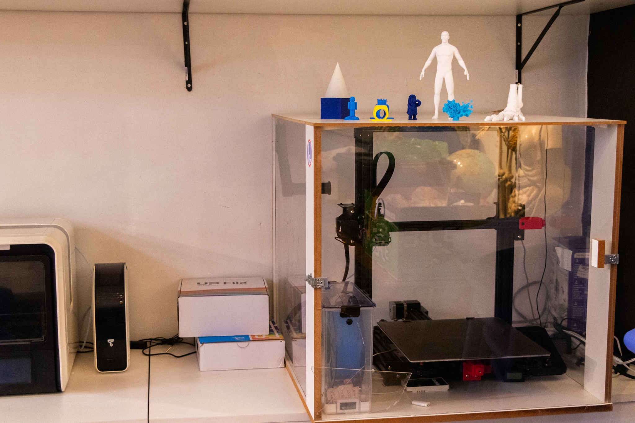 Impressora 3D do Espaço Maker para prototipagem e tecnologia